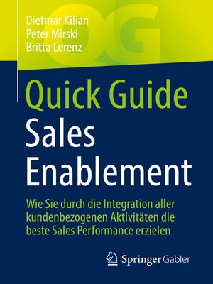 cover image of Quick Guide Sales Enablement